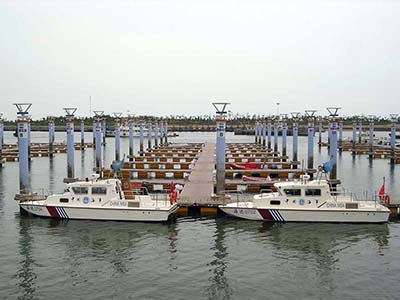 Rizhao international sailing dock
